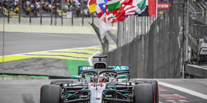 Formula Uno: Hamilton fa suo anche il GP del Brasile